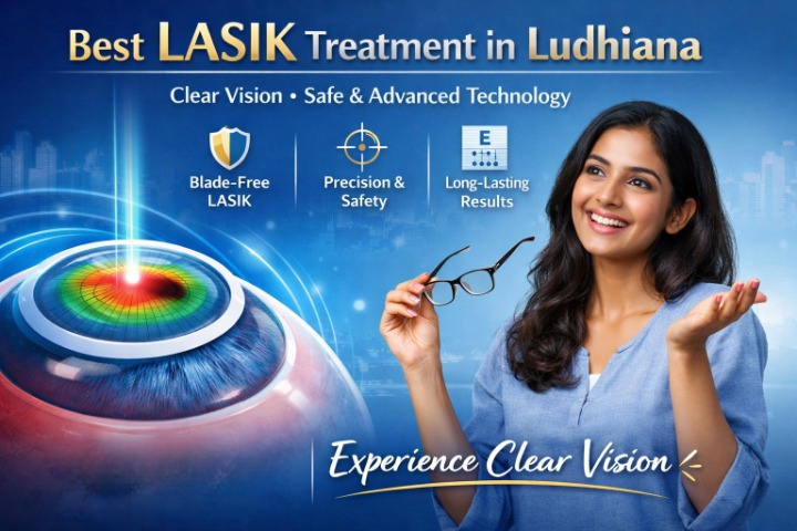 Best LASIK Treatment in Ludhiana – Complete Guide to Safe & Advanced Vision Correction